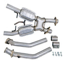 BBK 94-95 Mustang 5.0 High Flow X Pipe With Catalytic Converters - 2-1/2-2