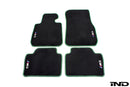 IND F8X M3 / M4 Custom Floor Mat Set-3