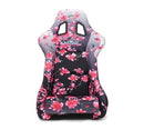 NRG FRP Bucket Seat PRISMA Japanese Cherry Blossom Edition W/ Pink Pearlized Back - Large-3