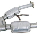 BBK 94-95 Mustang 5.0 Short Mid X Pipe With Catalytic Converters 2-1/2 For BBK Long Tube Headers-3