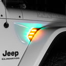 XK Glow XKchrome JEEP Air Vent Light Light RGB + Amber Turn Signal & Running-1