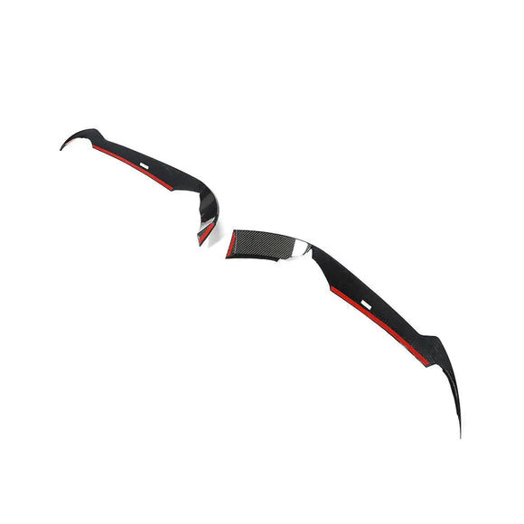 Carbon Fiber Bumper Canards for Chevrolet Corvette C8 2020-2021