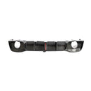 Carbon Fiber Rear Diffuser for VW Golf MK8 GTI 2021 2022-1
