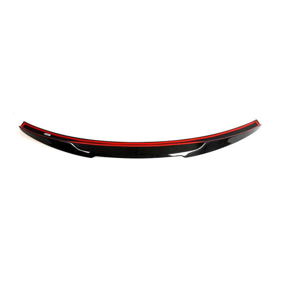 Dry Carbon Fiber Rear Trunk Spoiler V2 for BWM 4 Series G22 G82 M4 Coupe
