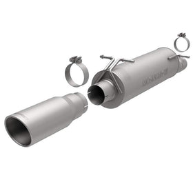 MagnaFlow 99-03 Ford Diesel V8 7.3L F250/350 Super Duty Single P/S Rear Exit D-Fit Muffler Kit
