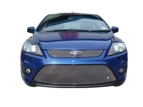 Zunsport Ford Focus ST 08MY Front Grille Set With Full Lower Grille - Silver finish