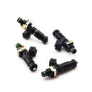 DeatschWerks 95-99 Mitsubishi Eclipse 4G63T / 03-06 Evo 8/9 Bosch EV14 1200cc Injectors (Set of 4)-1