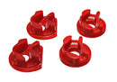 Energy Suspension 01-05 Honda Civic/CRX Red Motor Mount Inserts (Manual Transmission) (2 Torque Moun-1