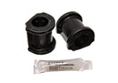 Energy Suspension 01-05 Honda Civic/CRX Black 16mm Front Sway Bar Bushings-1