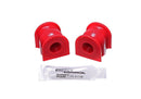 Energy Suspension 06-11 Honda Civic SI 17mm Rear Sway Bar Bushing Set - Red-1