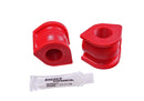 Energy Suspension 06-11 Honda Civic (Excl Si) 24mm Front Sway Bar Bushings - Red-1