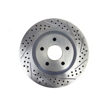 Baer Service Parts 11.350" X .810", 5 x 4.75"BC, 2.780" Register, 1-Piece, Short Hat, Left, Slot Drilled & Zinc-Plated Finish
