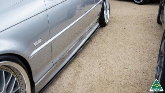 Flow Designs M-Tech Side Splitters | BMW E46