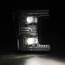 AlphaRex 17-19 Ford F-250/350/450/550 Super Duty LUXX-Series LED Proj Headlights Chrome w/SS & SBDRL-6