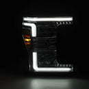 AlphaRex 17-19 Ford F-250/350/450/550 Super Duty NOVA-Series LED Proj Headlights Chrome w/SS & SBDRL-3