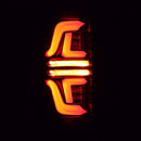 AlphaRex 17-19 Ford F250 Super Duty PRO-Series LED Tail Lights Jet Black (w/o Blind Spot Sensor)-5