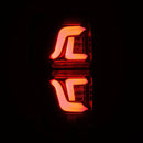 AlphaRex 17-19 Ford F250 Super Duty PRO-Series LED Tail Lights Jet Black (w/o Blind Spot Sensor)-4