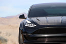 AlphaRex 17-22 Tesla Model 3/20-23 Model Y NOVA-Series LED Proj Headlights Blk w/Actv Lgt & Seq.Sig-2