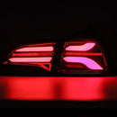 AlphaRex 17-22 Tesla Model 3 PRO-Series LED Tail Lights Jet Black w/Seq Sig-3
