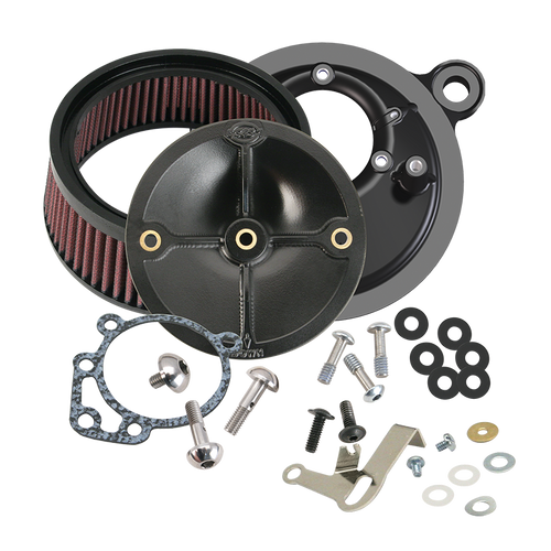 S&S Cycle 99-06 BT w/ S&S Super E/G Carburetor Stealth Air Cleaner Kit w/o Cover