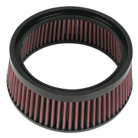 S&S Cycle 1in Taller Pleated Stealth Air Filter Only