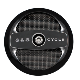 S&S Cycle Air 1 Air Cleaner Cover - Gloss Black