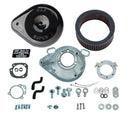 S&S Cycle 01-17 Stock EFI BT Models Teardrop Air Cleaner Kit - Gloss Black-1