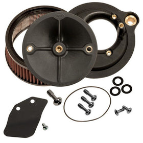 S&S Cycle 2017+ M8 Models Stealth Air Cleaner Kit w/o Cover