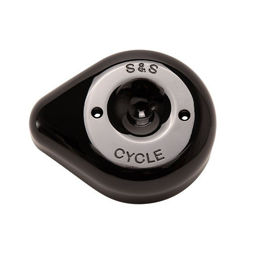 S&S Cycle Stealth Applications Teardrop Air Cleaner Cover - Gloss Black