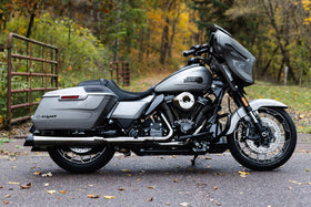 S&S Cycle 2023 CVO M8 Touring Models w/ VVT Stealth Air Cleaner Kit w/ Lava Chrome Teardrop