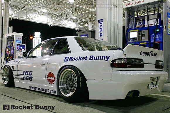 GReddy 89-93 Nissan Silvia 2Dr Full Rocket Bunny (PS13) F,S,R Aero Kit V1 **Must Ask/Call to Order**