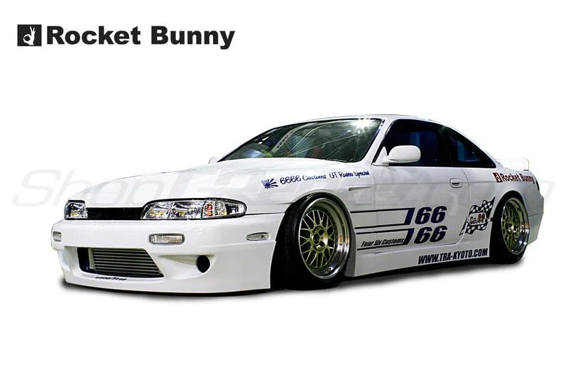 GReddy Rocket Bunny 95-98 Nissan 240SX S14 V1 Side Skirts | Park