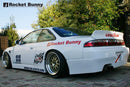 GReddy 94-98 Nissan 240SX/Silvia S14 Rocket Bunny Rear Wide Panel Over-Fenders Ver. 1 - FRP *Only*-1