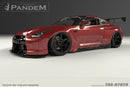 GReddy 09+ Nissan GT-R R35 Pandem Front Lip Dry Carbon (Special Order)-2