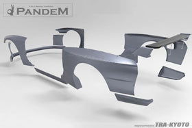 GReddy Pandem R32 V1.5 Rear Over Fenders (FRP)