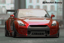 GReddy Rocket Bunny R35 V2 Front Canards (FRP)-2