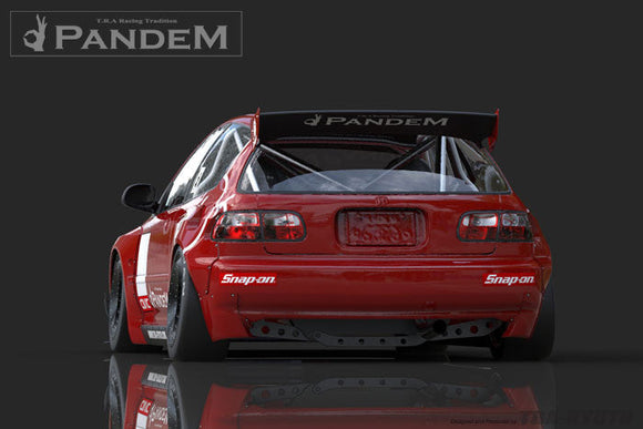 GReddy Honda Civic EG Rocket Bunny Rear Wing V1.5