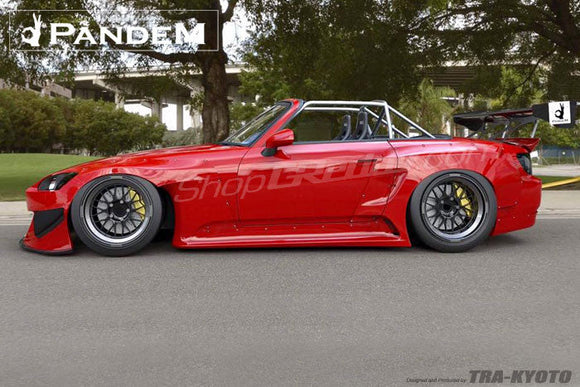 GReddy 00-09 Honda S2000 Greddy X Padem Rear Over Fenders