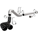 MagnaFlow 08-18 Ford F-250/F-350/F-450 4.6L/6.7 DPF-Back Black 4in Dual Single Rear Exit-1