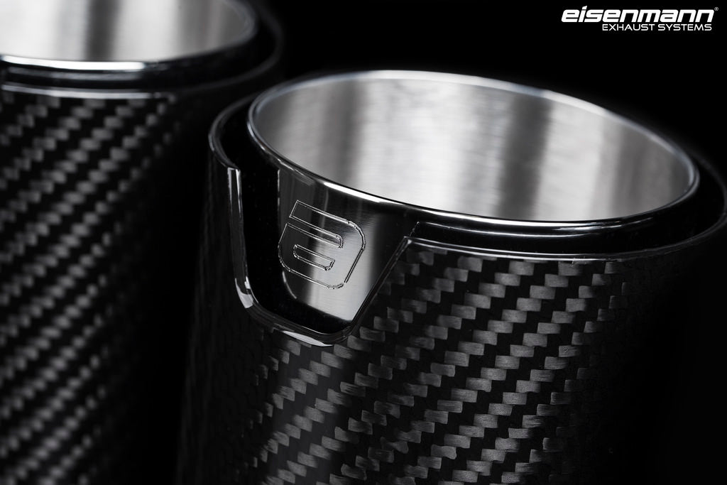 Eisenmann F85 X5M / F86 X6M Performance Exhaust + 4x90mm Carbon Tip Set - Sport