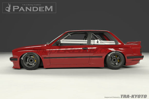 GReddy BMW E30 Pandem Wide Body Side Skirts