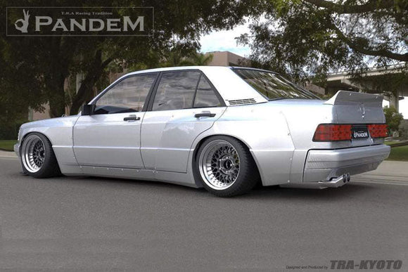 GReddy Pandem Mercedes 190E Rocket Bunny Full Wide-Body Aero Kit