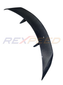Rexpeed Carbon Fiber Rear Wing-Gloss Toyota Supra V3 2020-2024-2
