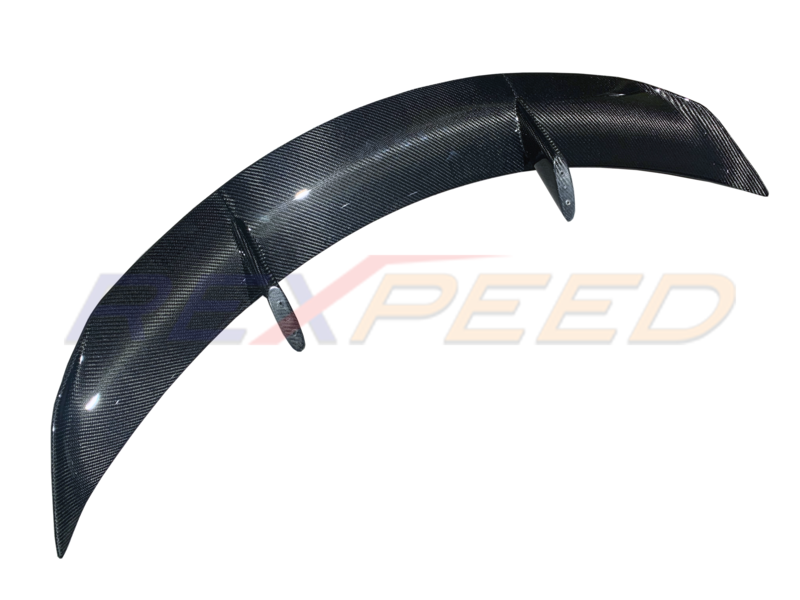 Rexpeed Carbon Fiber Rear Wing-Gloss Toyota Supra V3 2020-2024