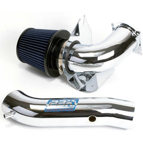 BBK 99-04 Mustang V6 Cold Ar Intake Kit - Chrome Finish