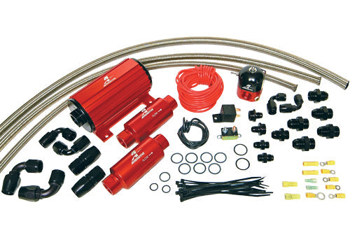Aeromotive A1000 Carbureted Fuel System Complete (Inc 11101 Pump/13204 Reg/Filters/Hose/Etc.)