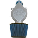 BBK 97-04 Corvette Cold Air Intake Kit - Titanium Silver Powdercoat Finish-1