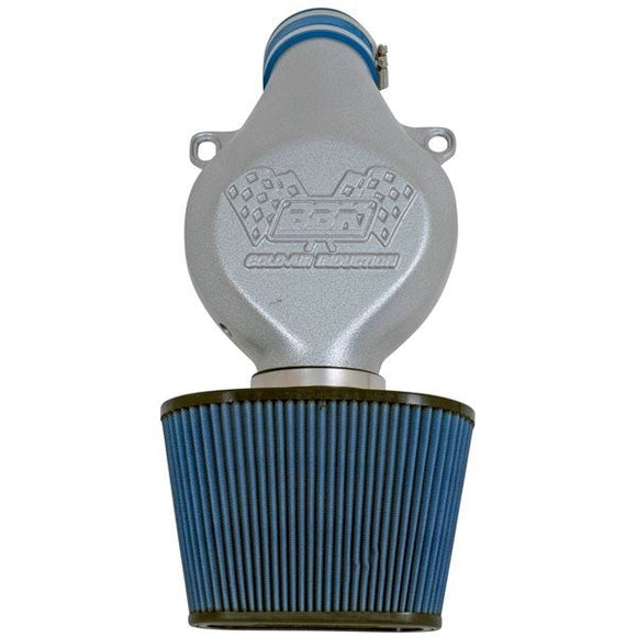 BBK 97-04 Corvette Cold Air Intake Kit - Titanium Silver Powdercoat Finish