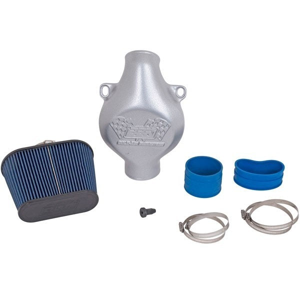BBK 97-04 Corvette Cold Air Intake Kit - Titanium Silver Powdercoat Finish - 0