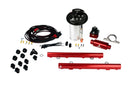 Aeromotive 10-13 Ford Mustang GT Fuel System - A1000 Pump/Deluxe Wiring Kit/5.0L 4V Rails-1